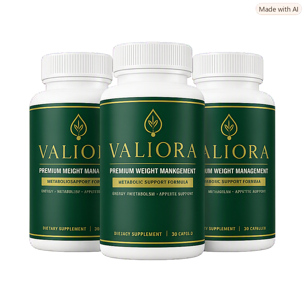 Valiora metabolism support capsule — three bottle kit